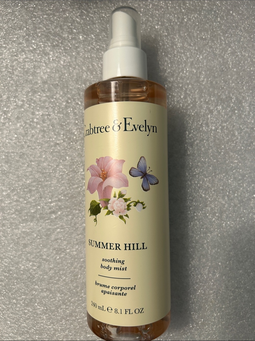 Crabtree & Evelyn Summer Hill Soothing Body Mist - Pink